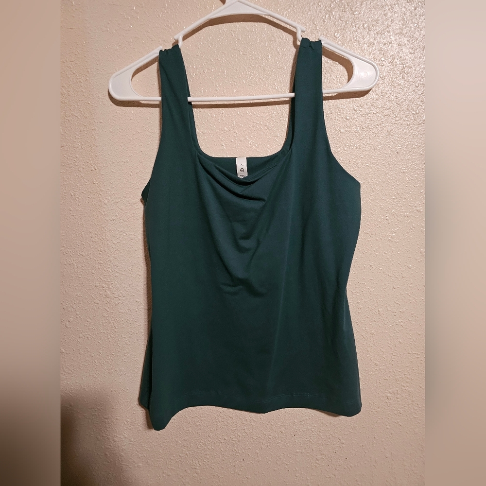 Green Women's Top Size 1xl